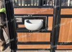 Luxury Movabale Prefab Portable Horse Stable Stall Front Panel Door