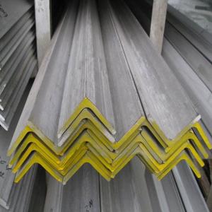 China ASTM A276/A276m 304L Stainless Steel Structural Angle Bar 50X50X3mm GB JIS Hot Rolled 201 factory