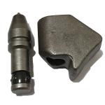 Construction 25mm Carbide Bullet Teeth For Soil Rock Clay Mud