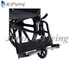 Height Adjustable Aluminum Foldable Manual Wheelchair For Disabled Adult