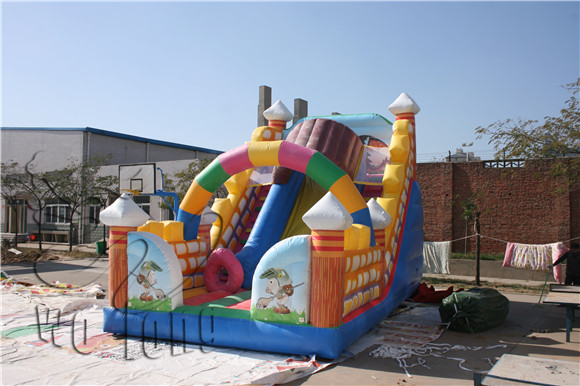 new inflatable slides, inflatable slide combo