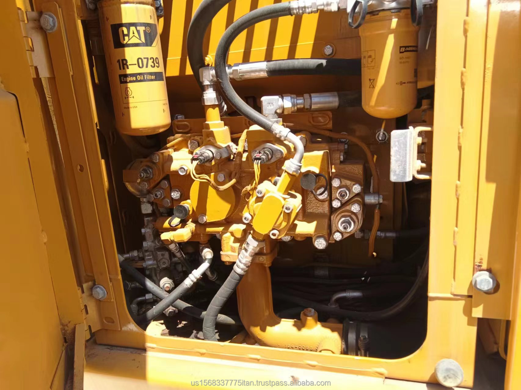Building Material Shops Caterpillar 312D2GC Excavator Used Excavator in Good Condition