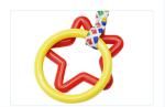 Colorful OEM Plush Baby Educational Development Toys Squeaky Belly