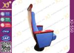 Custom Wood High Back Church Hall Chairs Soft Padded For Pastor / Minister