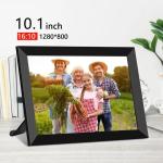 Acrylic 250cd/m2 Smart Picture Frame , Durable Digital Photo Frame For