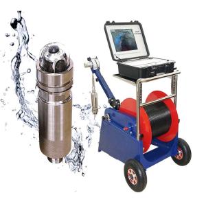 China 360 Degree Rotating Borehole Inspection Camera 500M Deep Well For Water Finder factory