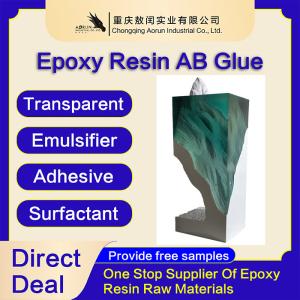 China Crystal Clear Art Epoxy Resin Table Transparent Liquid Low Viscosity factory