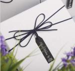 Flat Pack Christmas Gift Boxes Recycled White Cardboard Materials With Ribbon