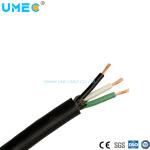 Rubber Cable Low Voltage Customer Specified Soow So Sow 14AWG 16AWG 18AWG Black