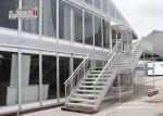 Double Decker 20 By 30 Party Tent / Outside Wedding Reception Tents