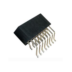 Double Row Female Header Connector 2.54mm SMT Type 16 Pin With Horizontal