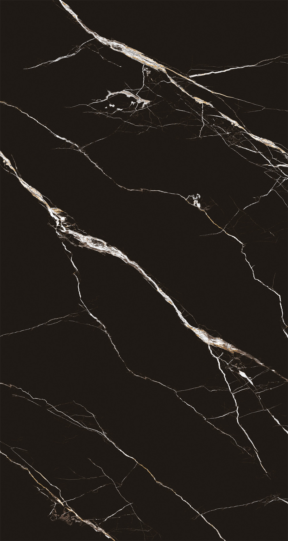 Black 14.2x27dm Porcelain Sintered Stone Slab For Walls Around Bathtub,Baby Face Glazed
