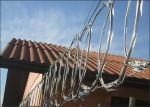 Anti Rust Flat Wrap Razor Wire Fence With Beeline Razor Barbed Wire