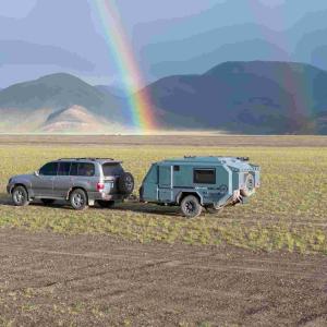 China Dual Dampers Off Road Trailer Customized Off Road Rv Trailer factory