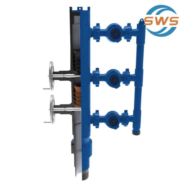 China 20"Double Plug Quick Latch Cementing Head Plug Container factory