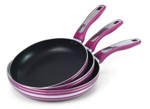 China 4.7mm Solid Edge 20cm Forged Aluminum Stackable Cookware Sets factory