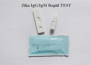 China Zika IgG/IgM Infectious Disease Blood Tests 4mm Cassette Gold Colloidal CE Approval factory