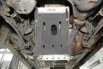 1810*870*8mm Aluminum Alloy Under Engine Cover Guard Skid Plate for Jeep