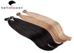 Natural Virgin Hair Extensions , Keratin U Tip Human Hair Extensions