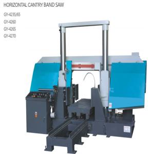 Gantry Structure Automatic Horizontal Band Saw , Auto Feed Bandsaw