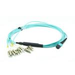 Mutilmode OM3 Breakout 12 Core MPO MTP Patch Cord