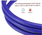 High Temperature Resistant Flexible 20mm 22mm 24mm 25mm 30mm Extrusion Vacuum