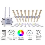 Durable 650W Dimmable Led Grow Lights , Led Veg Grow Lights 50000h Lifespan