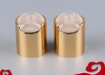Cosmetic Packaging Lotion Bottle Caps 20mm Silver Aluminum Pressed Caps