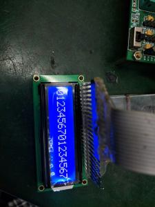 China Monochrome Character LCD Display Module , 80*36mm Industrial LCD Modules factory