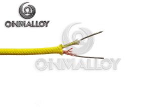 China +Chromel / -Alumel Conductor Extension Cable Type K With Vitreous Silica Insulation factory