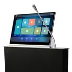 Retractable Motorized Monitor Lift Tv Lift Meeting Table Monitor Lift Mechanism