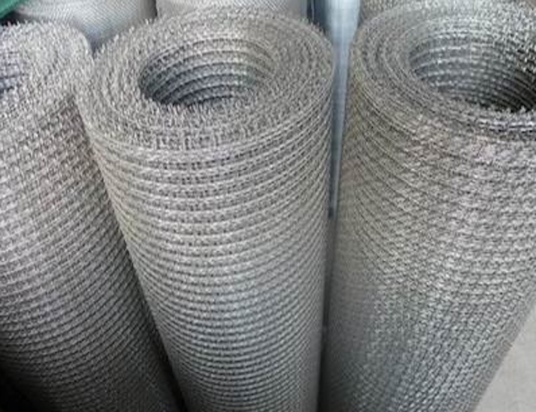 Iron Wire Mesh Bi Directional Wave Separation Bending Galvanized Crimped Wire Mesh