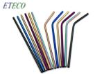 Party Using 304 Stainless Steel Drinking Straws Free Cleaning Brush Included