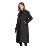 Customized Autumn Gabardina Ladies Overcoat Plus Size Long Sleeve Trench Coat