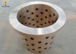 Oil Free Round Linear Graphite Flanged Copper Slide Bearing Cone Crusher