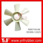 Excavator Fan Blade for , VOL-VO, Komatsu, Hitachi, Sumitomo, Kobelco, Kato,
