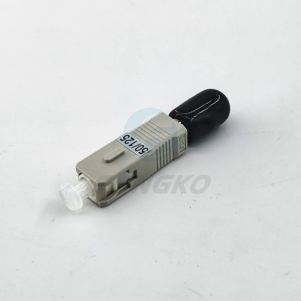 ST PC Female To SC UPC Male Fiber Optic Adapter Multi Mode 50/125um