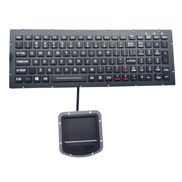 China Sealed EMC Keyboard Integrated Touchpad For Rugged PC / Laptops factory