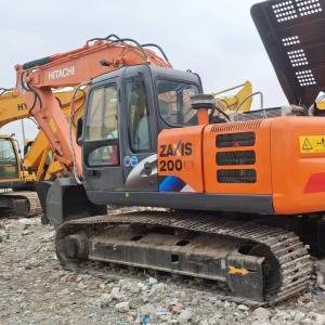 China Used Japanese Hitachi Ex200 Good Condition Crawler Excavator machinary construction good condition for sale factory