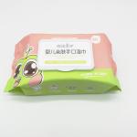 OEM wet wipes pouch portable 80 pieces of cleaning children's wet wipes