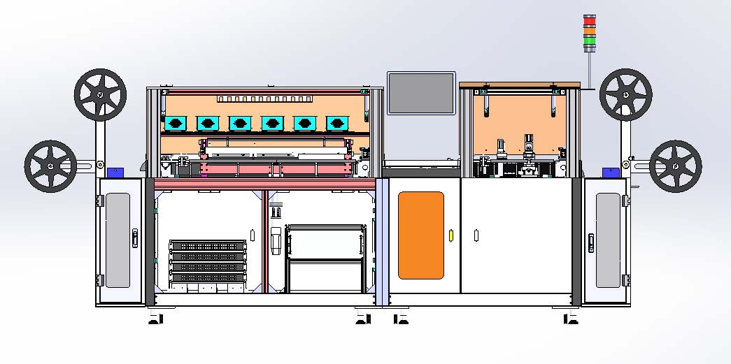 module design Contact Card Production Line IC Chip Personalization Machine YCIM-1
