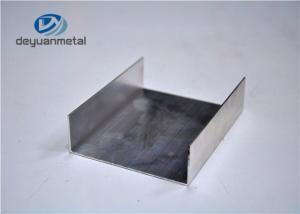 China Chemical / Mechanical Polished Standard Aluminum Extrusion Profiles For Living Room factory