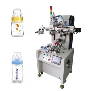 China Servo Motor 4 Color Plastic Bottle Screen Printing Machine 800P/H factory