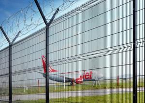 China Anti Rust Carbon Steel PVC Coated Welded Wire Mesh for Security Fence factory