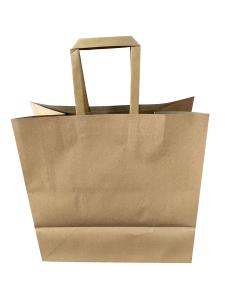 China Custom Printed Brown ISO9001 Kraft Paper Sacks factory