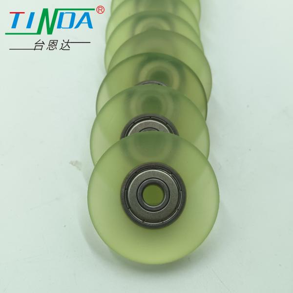 Round Rubber Coated Bearings for Low Vibration Level in High Temperature