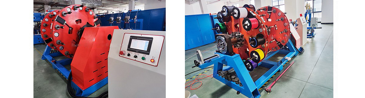 48 Core Fiber Buffer Stranding Cage Wire Cable Bunching Machine Rigid Stranding Machine