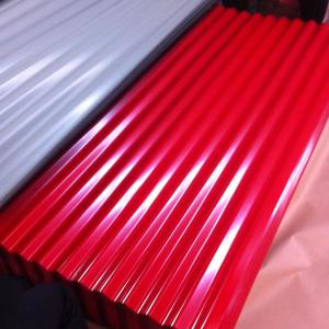 China 3mm Thick PPGI Roofing Sheet Galvanized Corrugated Passivation Treatment factory