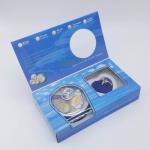 Freshwater Pearl Gift Set With Neckalce And Double Dolphin Shape Cage Pendant