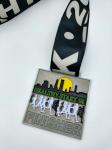 75mm Finisher Medals For 5k , Die Casting Personalised Running Medals